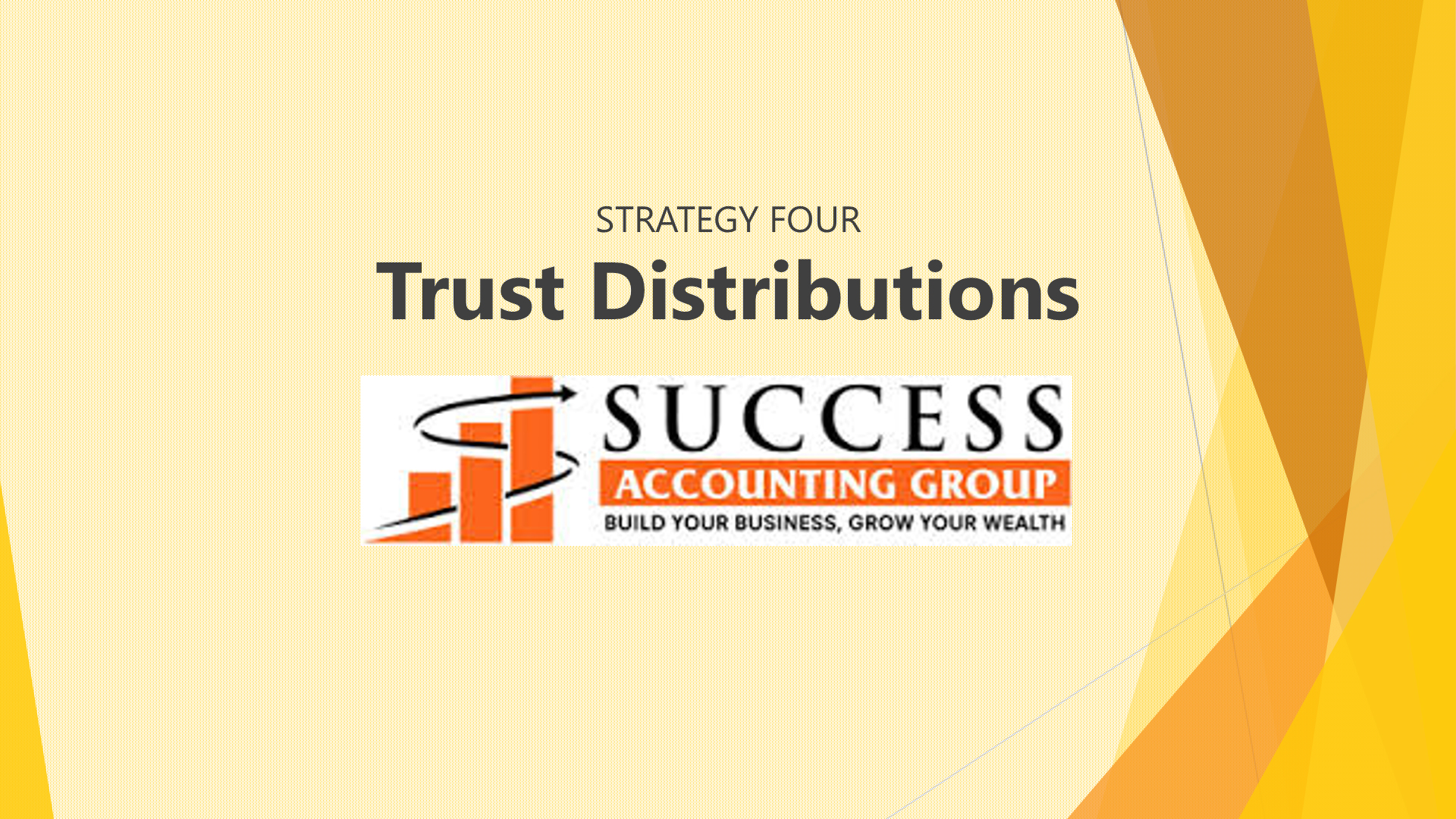 Tax Planning Strategy #4: Trust Distributions Resolutions slideshow