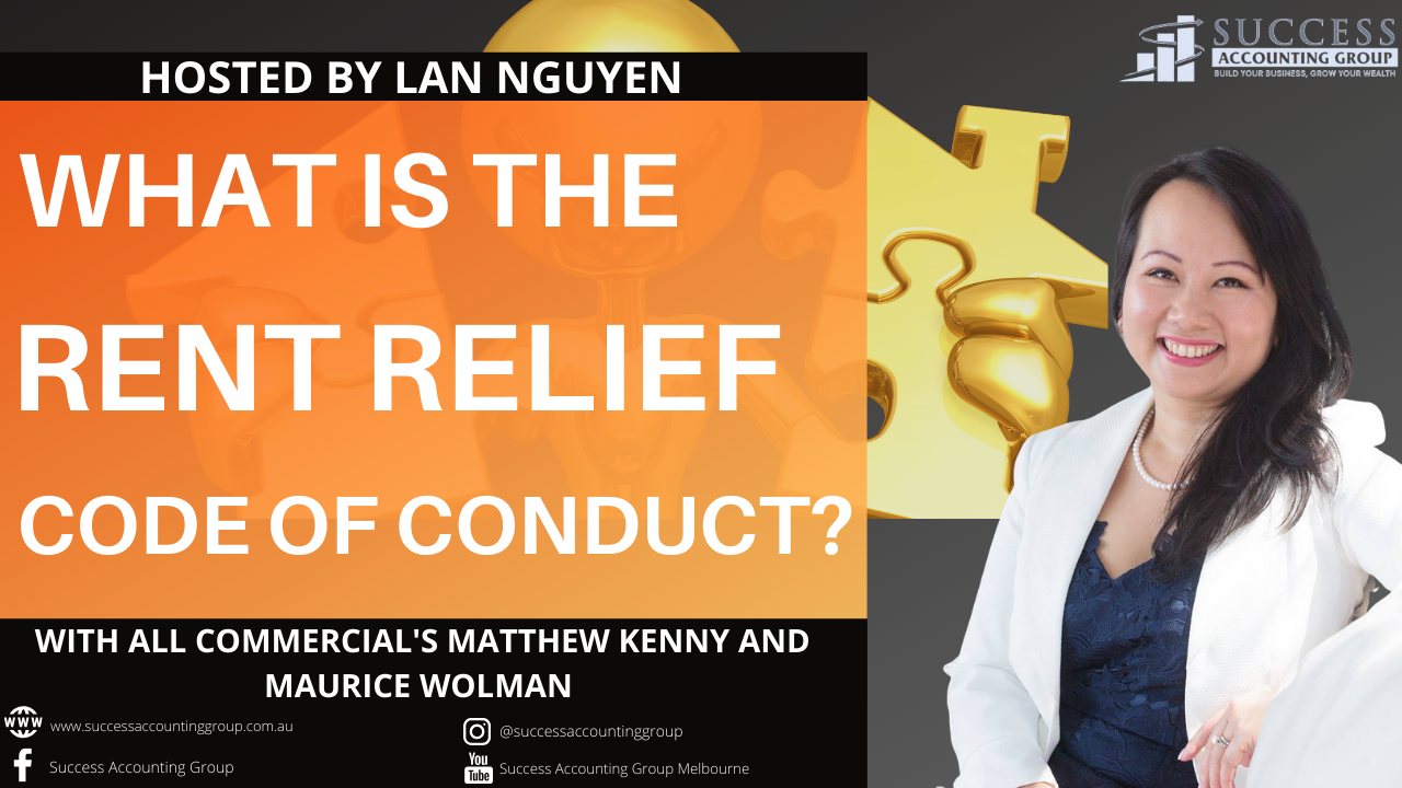 What is the Rental Relief Code of Conduct?